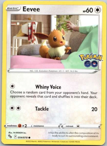 Eevee - Pokemon GO #054/078