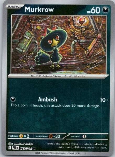 Murkrow - Phantasmal Flames #057/094