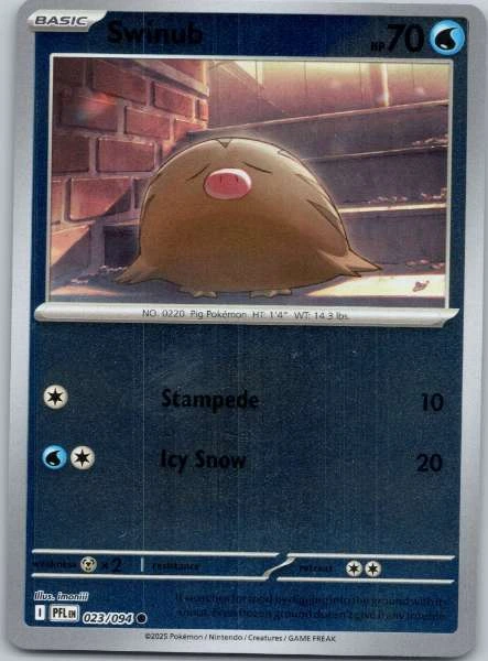 Swinub - Phantasmal Flames #023/094