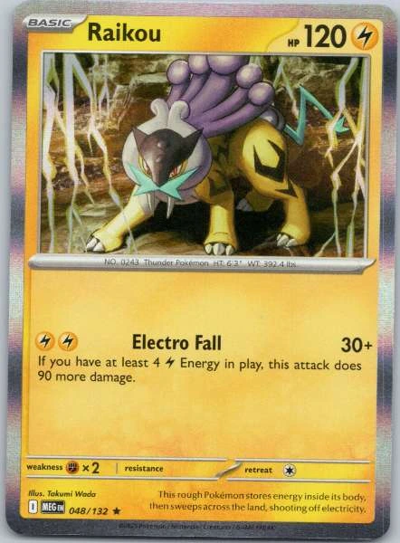 Raikou - Mega Evolution #048/132