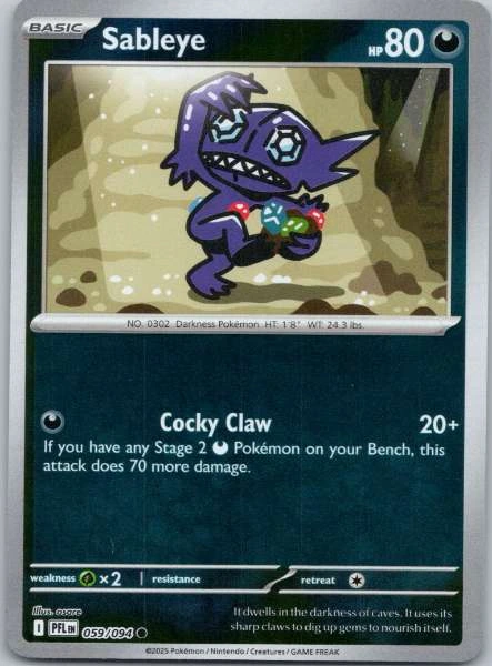 Sableye - Phantasmal Flames #059/094