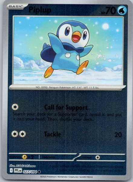 Piplup - Phantasmal Flames #027/094