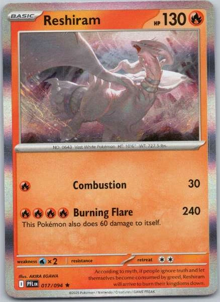 Reshiram - Phantasmal Flames #017/094