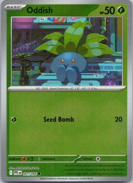 Oddish - Phantasmal Flames #001/094