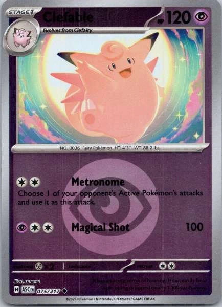 Clefable - Ascended Heroes #075/217
