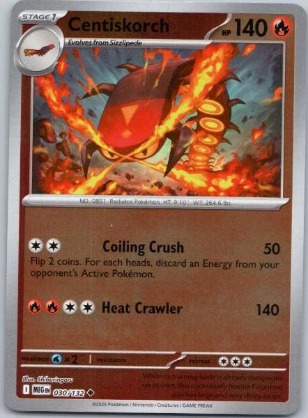 Centiskorch - Mega Evolution #030/132
