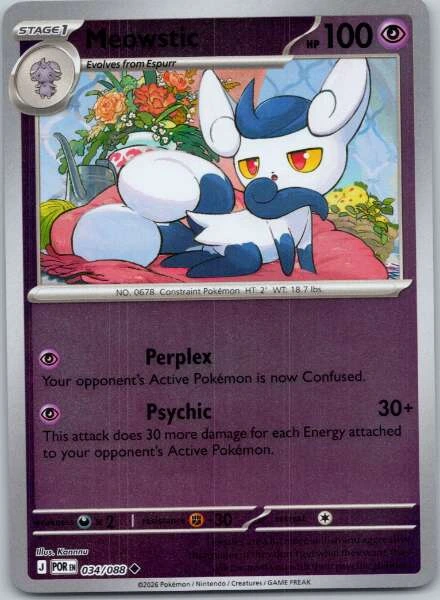 Meowstic - Perfect Order #034/088