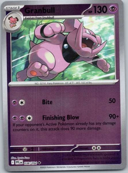 Granbull - Phantasmal Flames #038/094