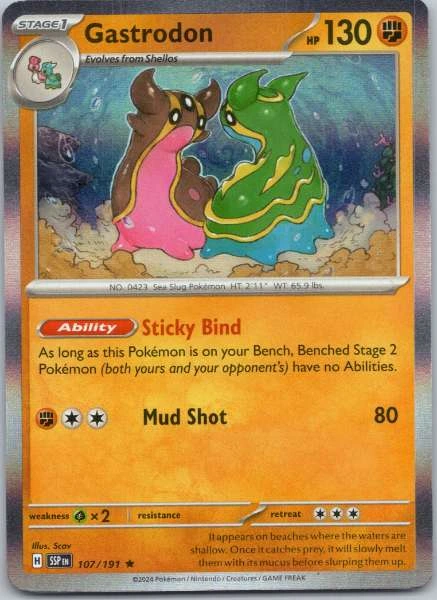 Gastrodon - Surging Sparks #107/191