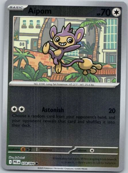 Aipom - Phantasmal Flames #078/094