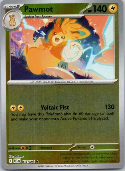 Pawmot - Phantasmal Flames #034/094