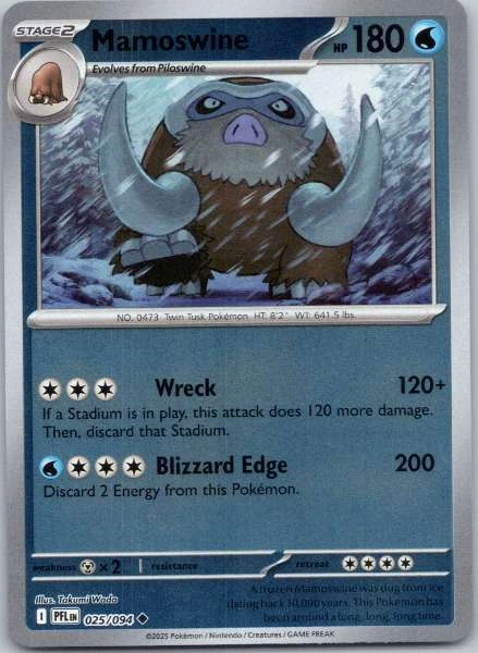Mamoswine - Phantasmal Flames #025/094