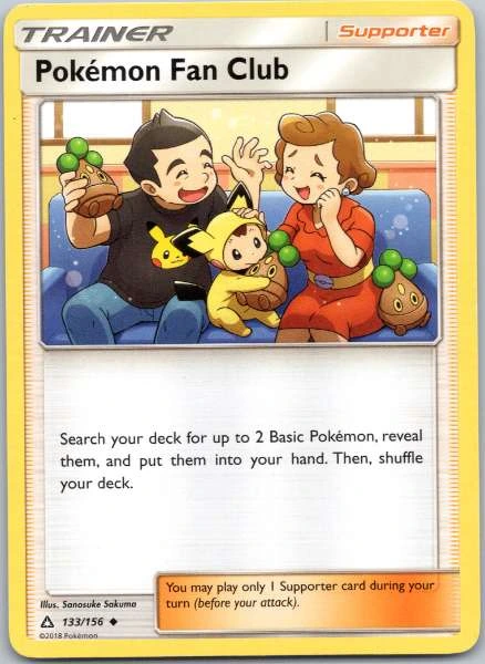 Pokémon Fan Club - Ultra Prism #133/156