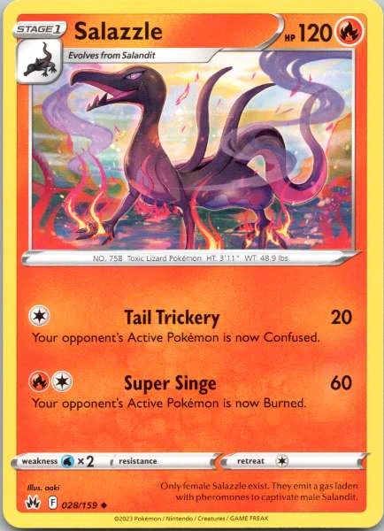 Salazzle - Crown Zenith #028/159