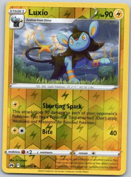 Luxio - Crown Zenith #042/159