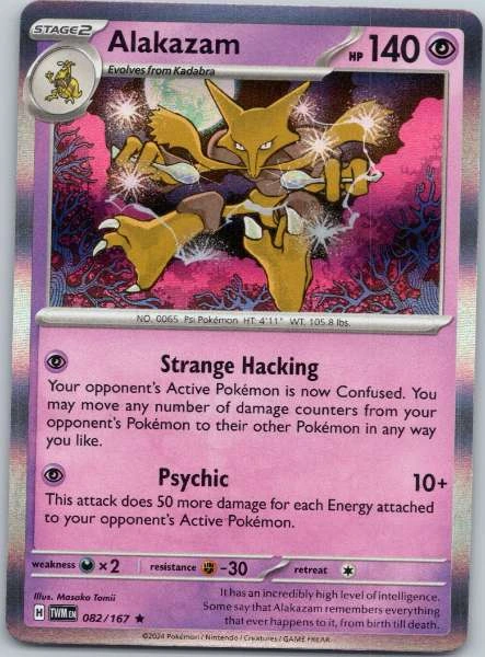 Alakazam - Twilight Masquerade #082/167