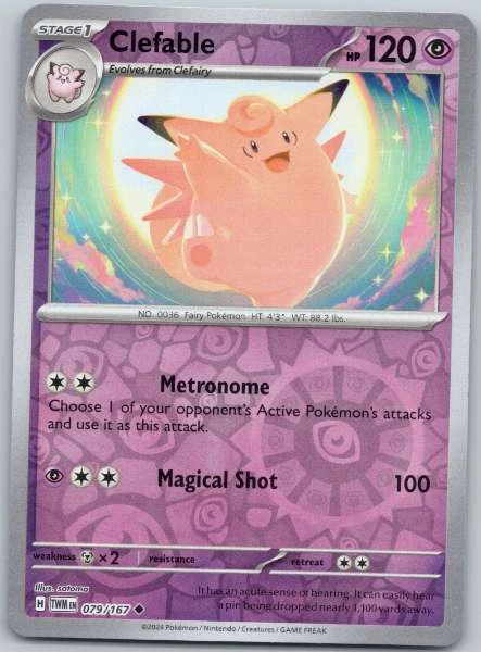 Clefable - Twilight Masquerade #079/167