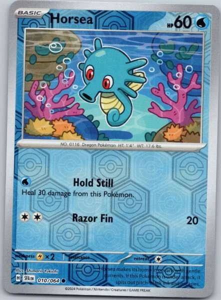 Horsea Reverse Holo - Shrouded Fable #010/064