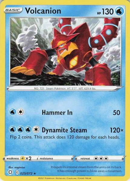Volcanion - Shining Fates #025/072