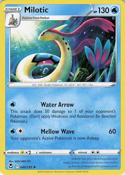 Milotic - Silver Tempest #040/195