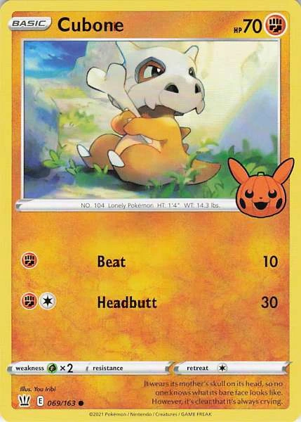 Cubone - Battle Styles #069/163