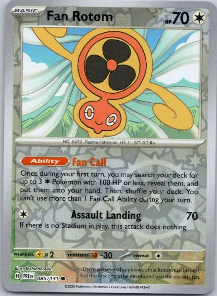 Fan Rotom - Prismatic Evolutions #085/131