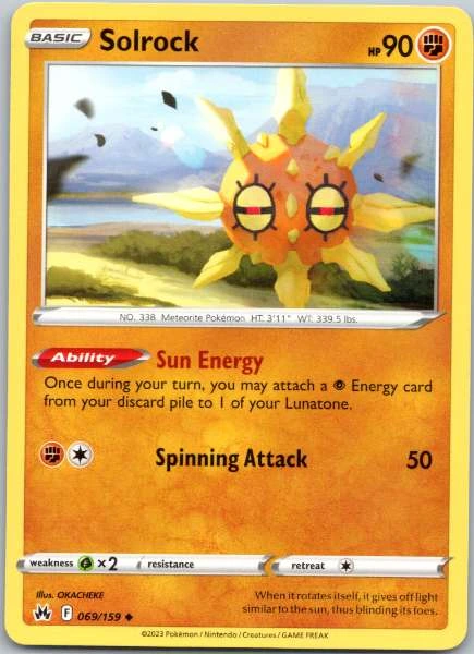 Solrock - Crown Zenith #069/159