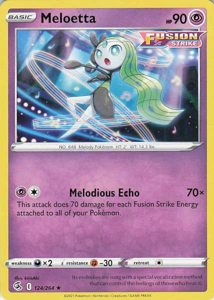Meloetta - Fusion Strike #124/264