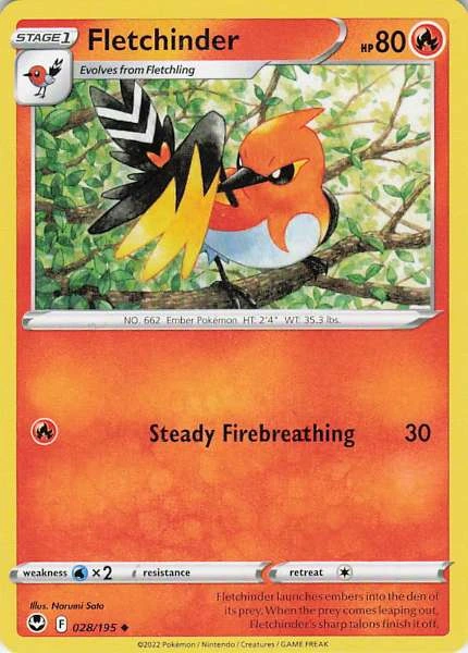 Fletchinder - Silver Tempest #028/195