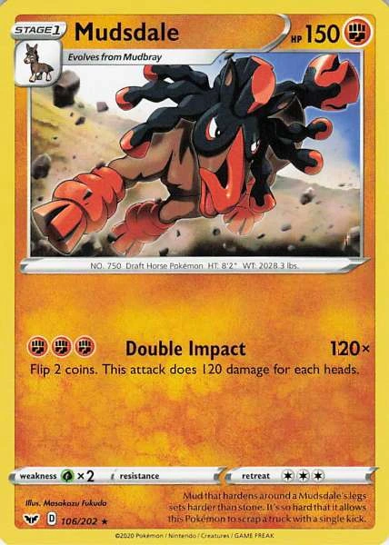 Mudsdale - Sword & Shield #106/202