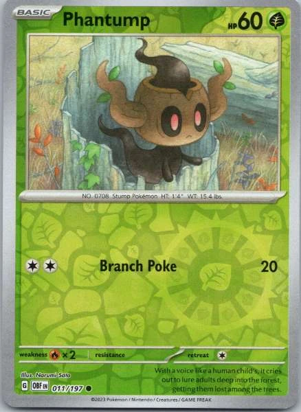 Phantump - Obsidian Flames #011/197