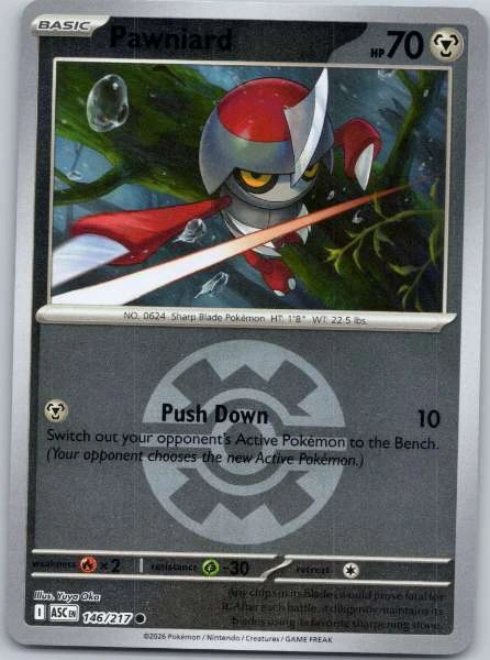Pawniard Reverse Holo - Ascended Heroes #146/217