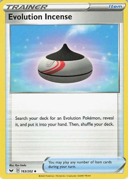 Evolution Incense - Sword & Shield #163/202