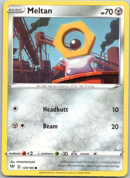 Meltan - Darkness Ablaze #129/189