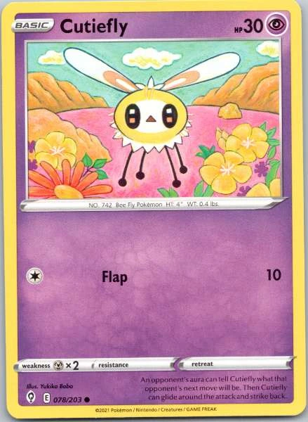 Cutiefly - Evolving Skies #078/203