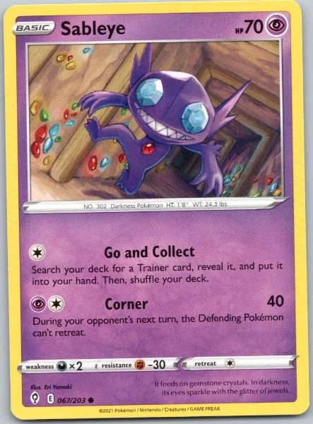 Sableye - Evolving Skies #067/203