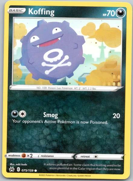 Koffing - Crown Zenith #075/159