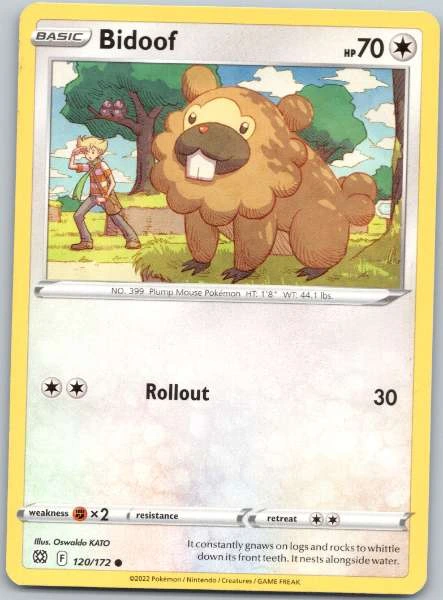 Bidoof - Brilliant Stars #120/172