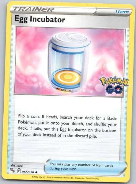 Egg Incubator - Pokémon GO #066/078