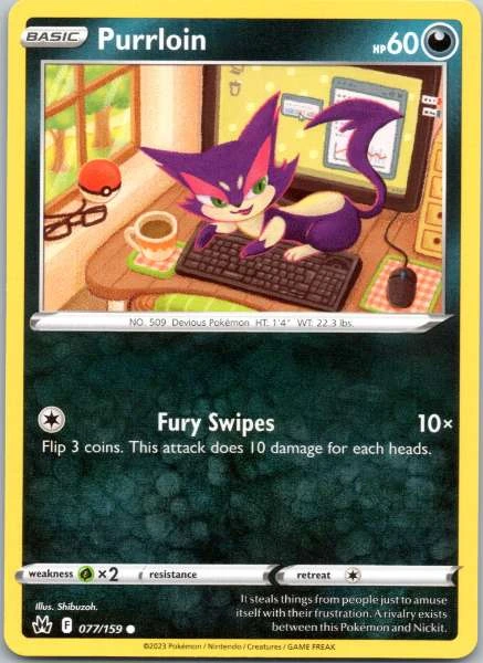 Purrloin - Crown Zenith #077/159