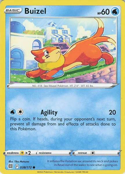 Buizel - Brilliant Stars #038/172
