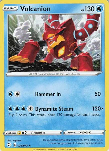 Volcanion - Shining Fates #025/072