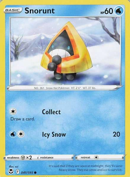 Snorunt - Silver Tempest #041/195