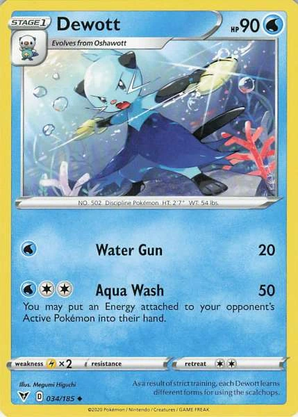 Dewott - Vivid Voltage #034/185