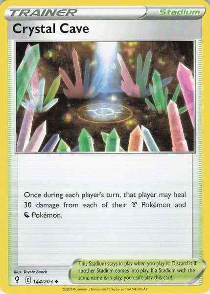 Crystal Cave - Evolving Skies #144/203