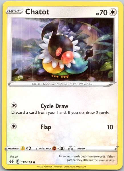 Chatot - Crown Zenith #112/159