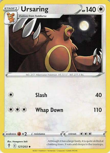 Ursaring - Evolving Skies #127/203