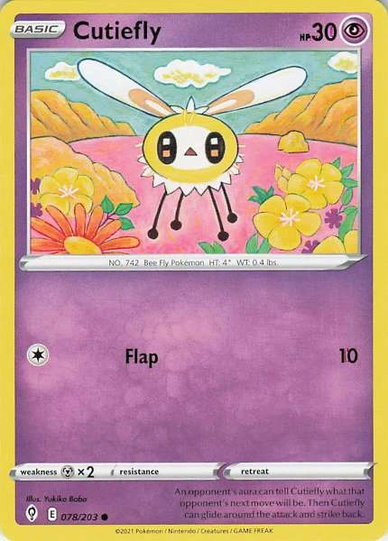 Cutiefly - Evolving Skies #078/203