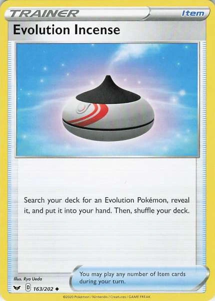 Evolution Incense - Sword & Shield Base #163/202