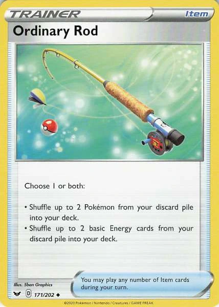 Ordinary Rod - Sword & Shield Base Set #171/202